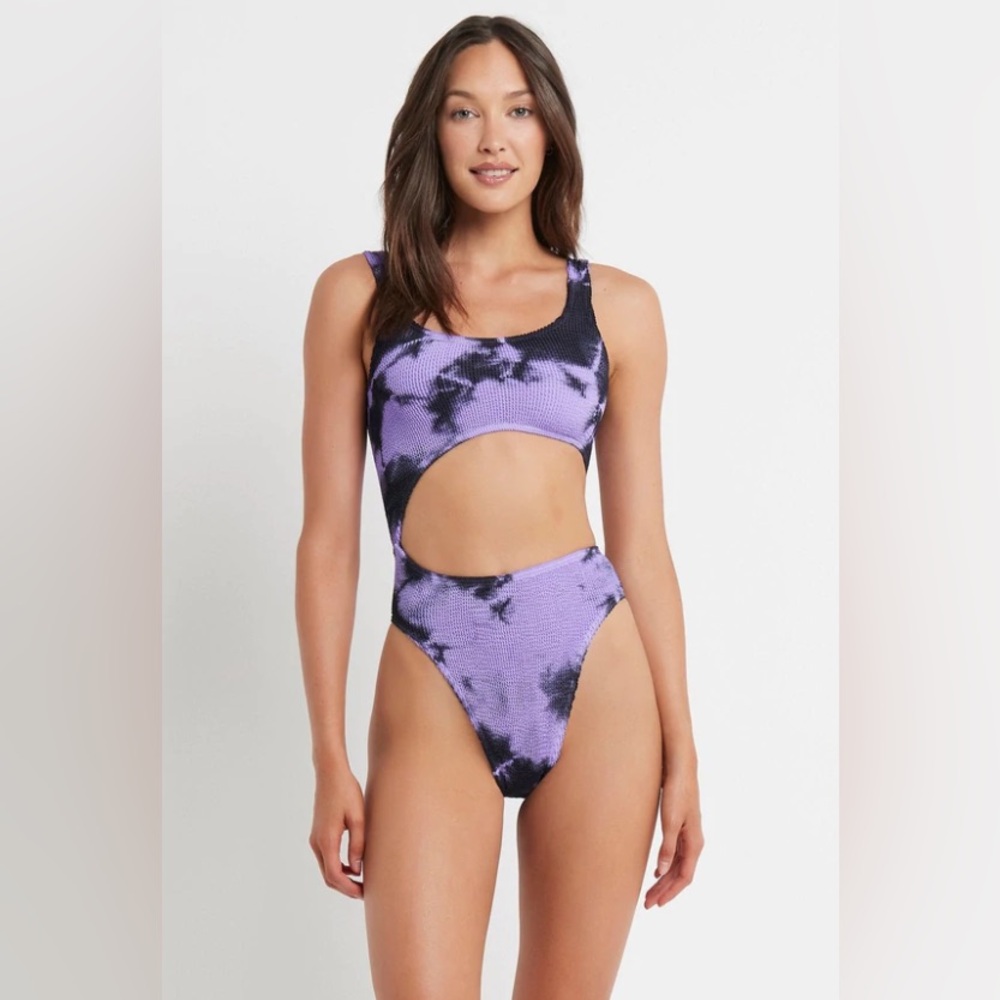 bond-eye
Maya Tie Dyed Monokini One Piece Swimsuit, $230